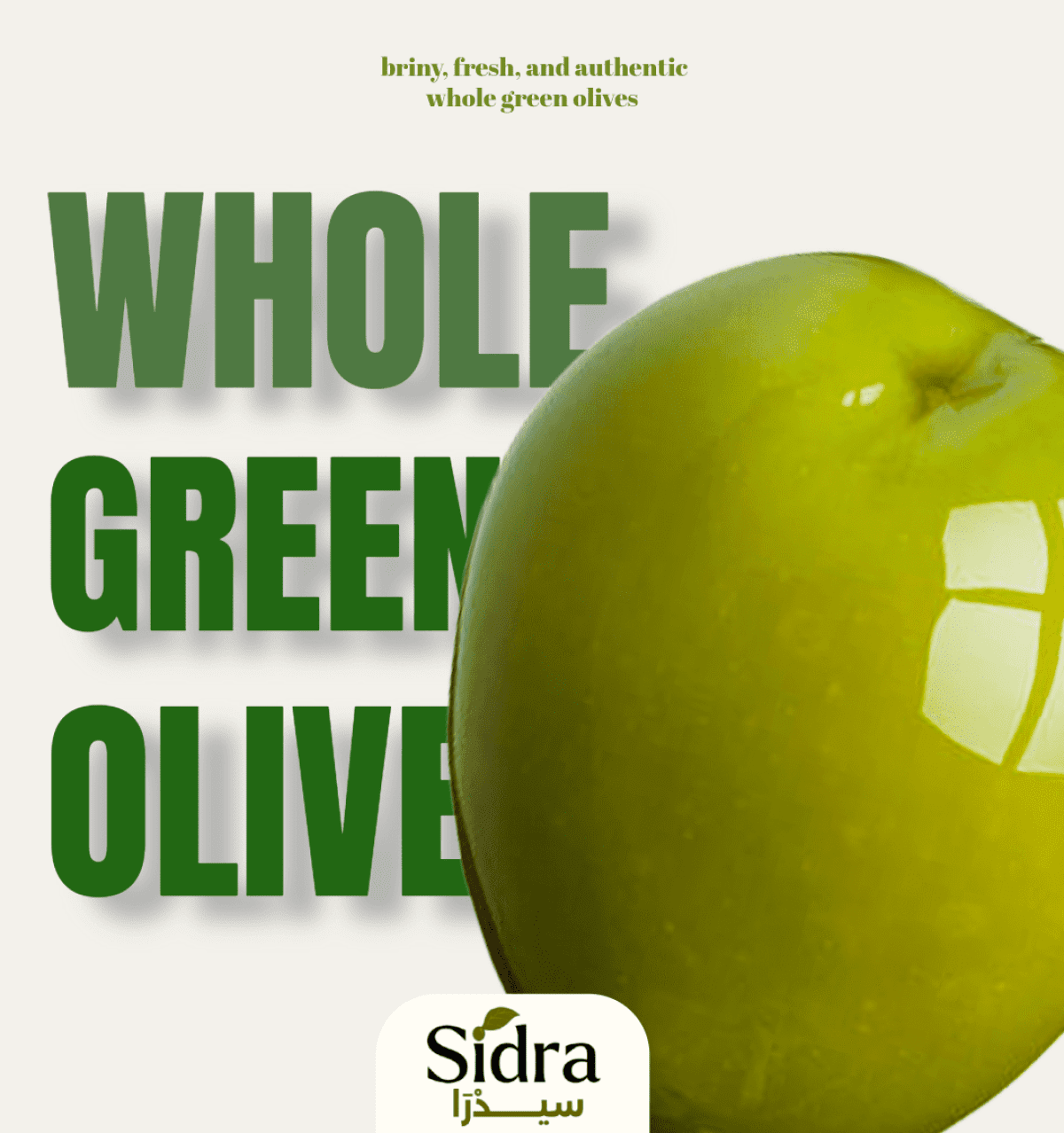 Whole Green Olives