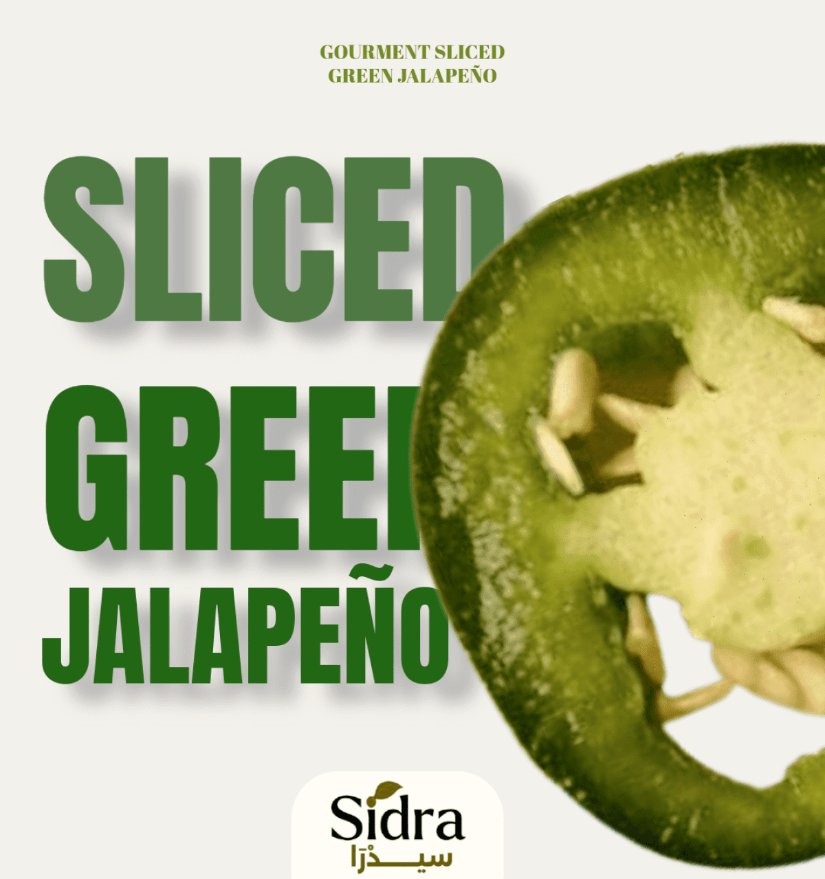Sliced Green Jalapeno