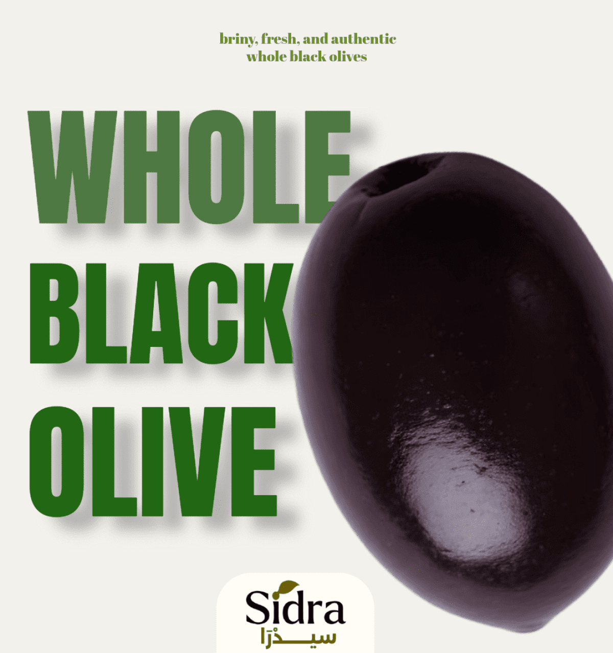 Whole Black Olives